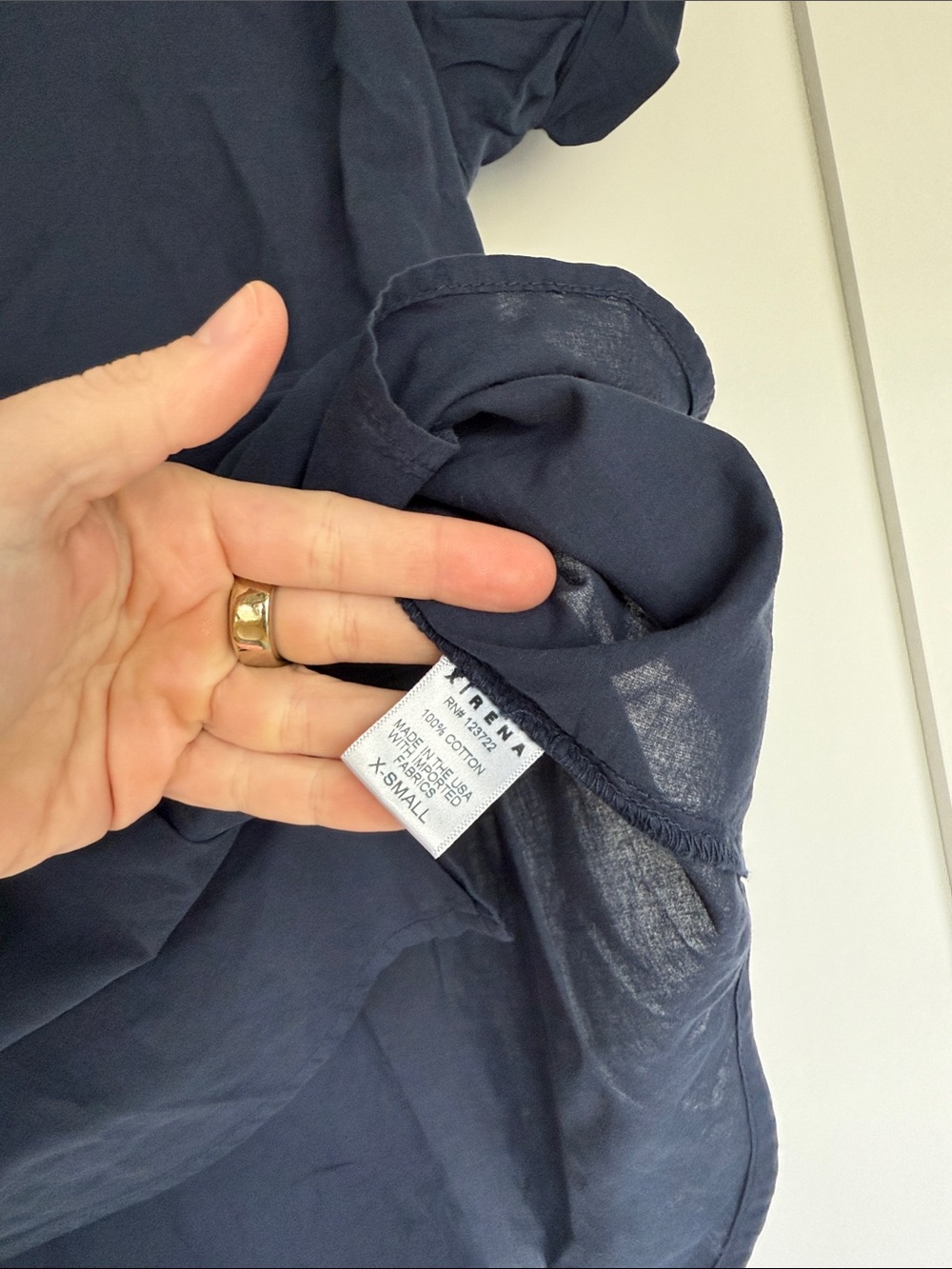 XiRENA Navy Short-Sleeve Button-Down Shirt - Picture 5 of 6